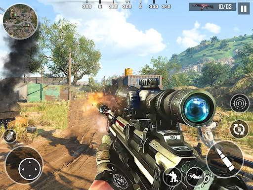 3D Gun Offline Shooting Games screenshot 10