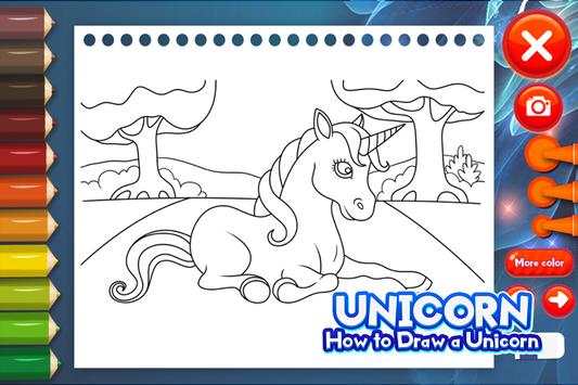 How to Draw a Unicorn - Unicorn Drawing screenshot 4