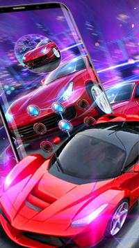 Speedy car - lock screen theme screenshot 2