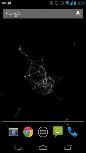 Particle Garden Live Wallpaper screenshot 3