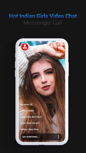 Hot Indian Girls Video Chat - Messenger Call Guide screenshot 1
