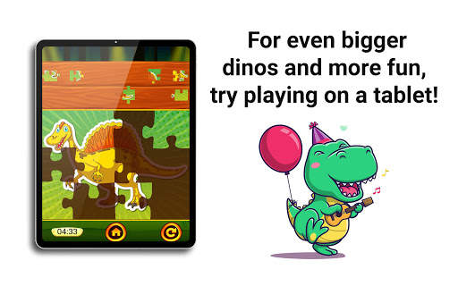 Dinosaur Games - Puzzles for Kids and Toddlers screenshot 7