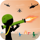 Stickman Army Men : Shooting Fight Of Shadow icon