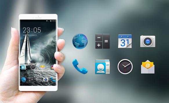 Aqua Flash Launcher & Theme for Intex screenshot 4