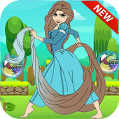 Princess Rapunzel Jump icon