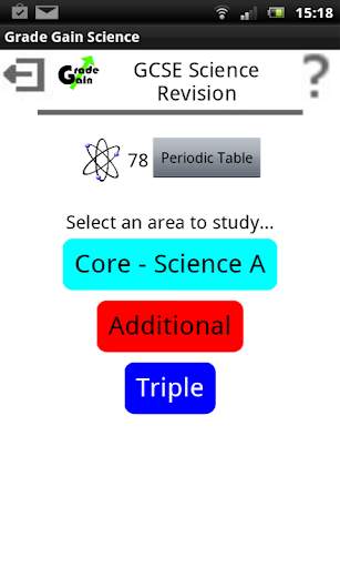 GCSE Science Lite - Grade Gain screenshot 1