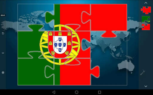 Puzzle - National Flag Games screenshot 8
