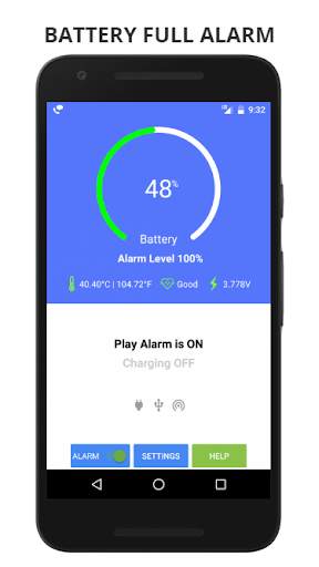 Battery Full Alarm-Battery Low Alarm-Battery Saver screenshot 1