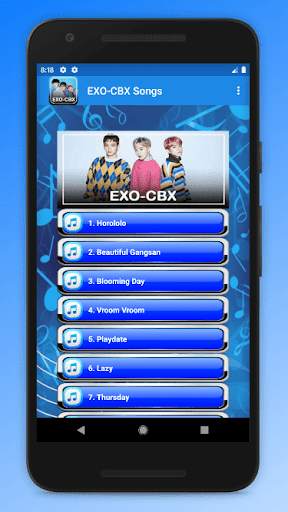 EXO-CBX Songs KPop Lyric screenshot 1