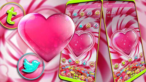 Candy Heart Theme screenshot 2