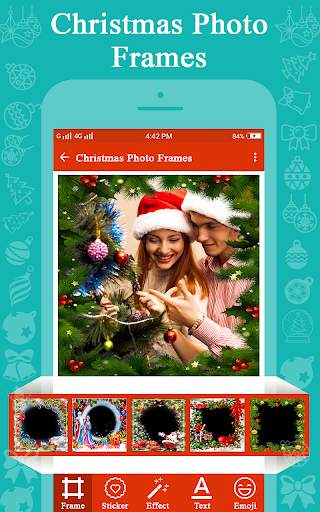 Christmas Photo Frames HD Photo Editor Frame 1 تصوير الشاشة