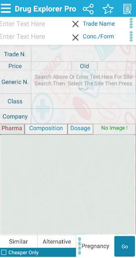 Drug Explorer Pro screenshot 1