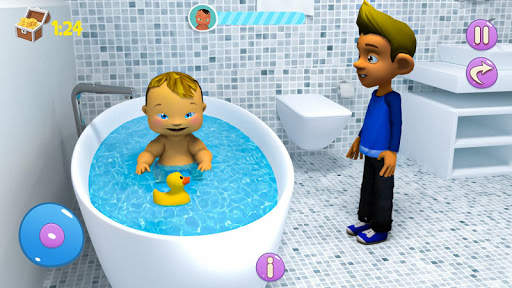 Real Mother Baby Games 3D: Virtual Family Sim 2019 screenshot 1