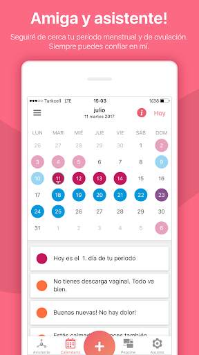 Pepapp - Menstruación screenshot 2