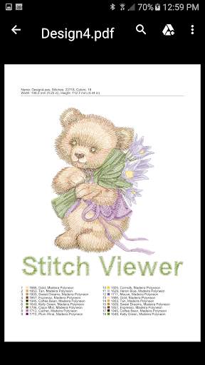 Stitch Viewer Pro 4 تصوير الشاشة
