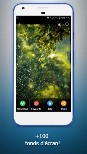 Wallpaper Pluie: Fond D'écran Pluie screenshot 3