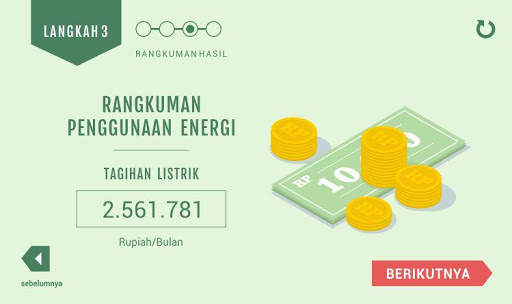 Kalkulator Energi Rumah Tangga screenshot 5