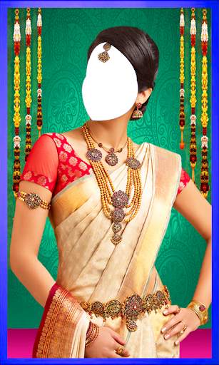 Women Bridal Saree Suit Hd screenshot 2