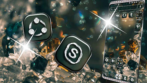 Diamond Launcher Theme screenshot 2