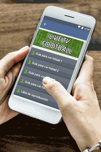 Stream Live TV Online Free Soccer Guide Football screenshot 1
