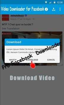 Pro Facebook Downloader screenshot 5