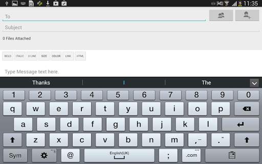Mail1Click - Secure Mail screenshot 10