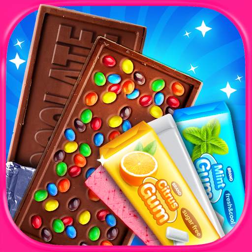 Chocolate Candy Bars Maker & Chewing Gum Games 3.1