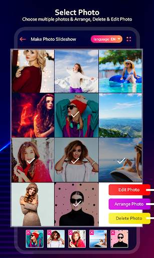 Photo to Video Maker : Photo Animation With Music screenshot 2