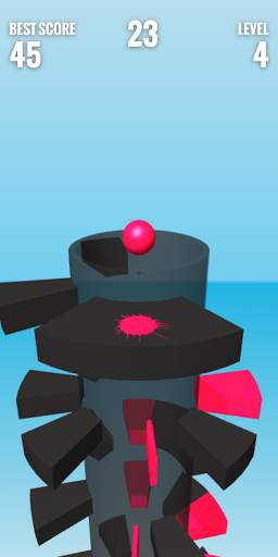 helix drop stack ball jatuh screenshot 3