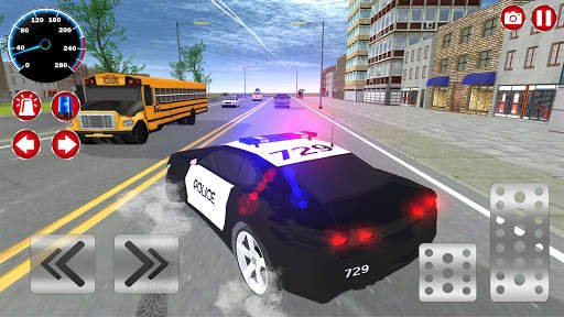 Real Police Car Driving 2023 screenshot 1