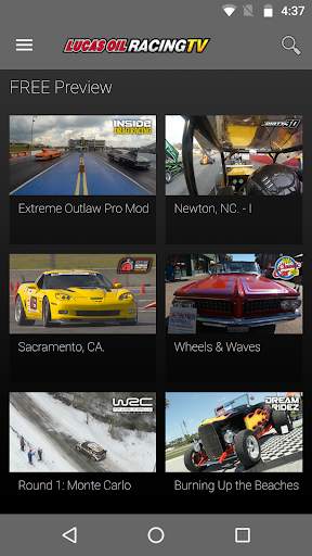 Lucas Oil Racing TV screenshot 1