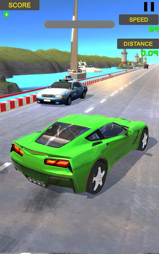 Highway Speed Drift Racer: Traffic Racing 3D screenshot 2