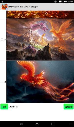 Phoenix Live Wallpaper screenshot 10