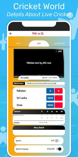 Cric World - Live Cricket Score & Update screenshot 2