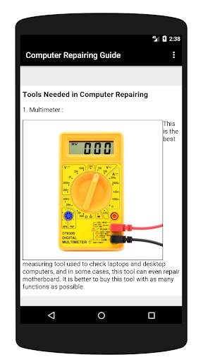 Computer Repairing Guide screenshot 5
