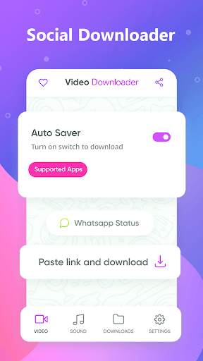 All Social Video Downloader - Free Video Download. screenshot 1