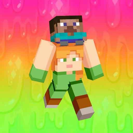 Steve And Alex SKIN for Minecraft PE icon