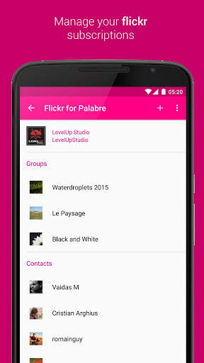 Palabre for Flickr screenshot 1