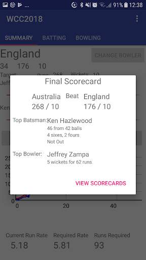 Cricket Simulator screenshot 5