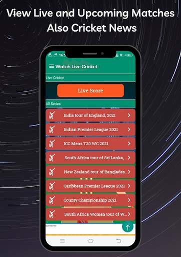 Watch Live Cricket screenshot 2