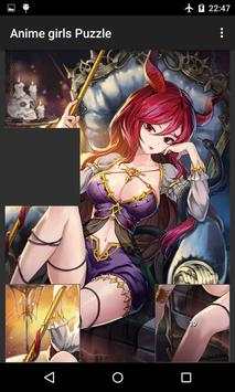 Sexy anime girls puzzle screenshot 3