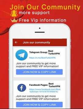 Best Free turbo VPN-unlimited free VPN&Secure VPN screenshot 3