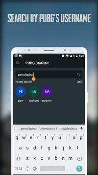 Pubg Mobile Statistic screenshot 1