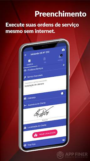 App Finer - Ordem de Serviço скриншот 5