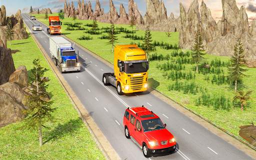 Traffic Highway Truck Racing - Truck Driving screenshot 8