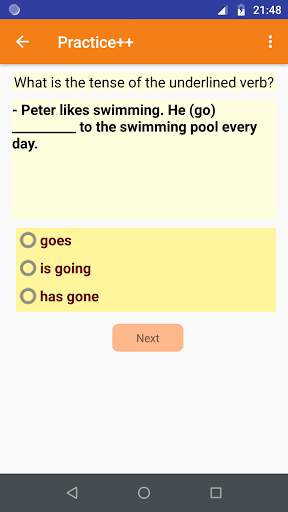 English Present Tenses screenshot 5