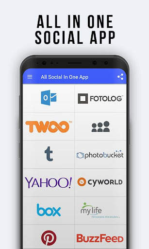 All In One Social Network App screenshot 2