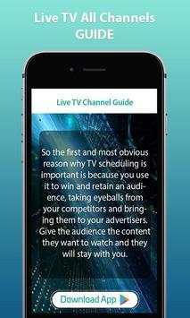 Live TV channels free online guide screenshot 6