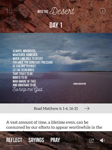 Lent Study - Into The Desert скриншот 6