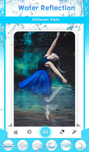 Water Reflection Photo Effect 3 تصوير الشاشة